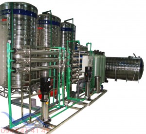 Hệ thống dây chuyền lọc nước Composite